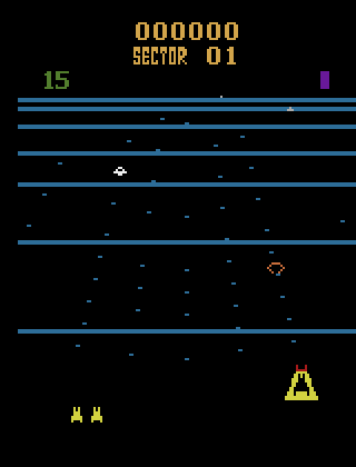 Beam Rider 游戏动图