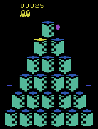 Qbert 游戏动图
